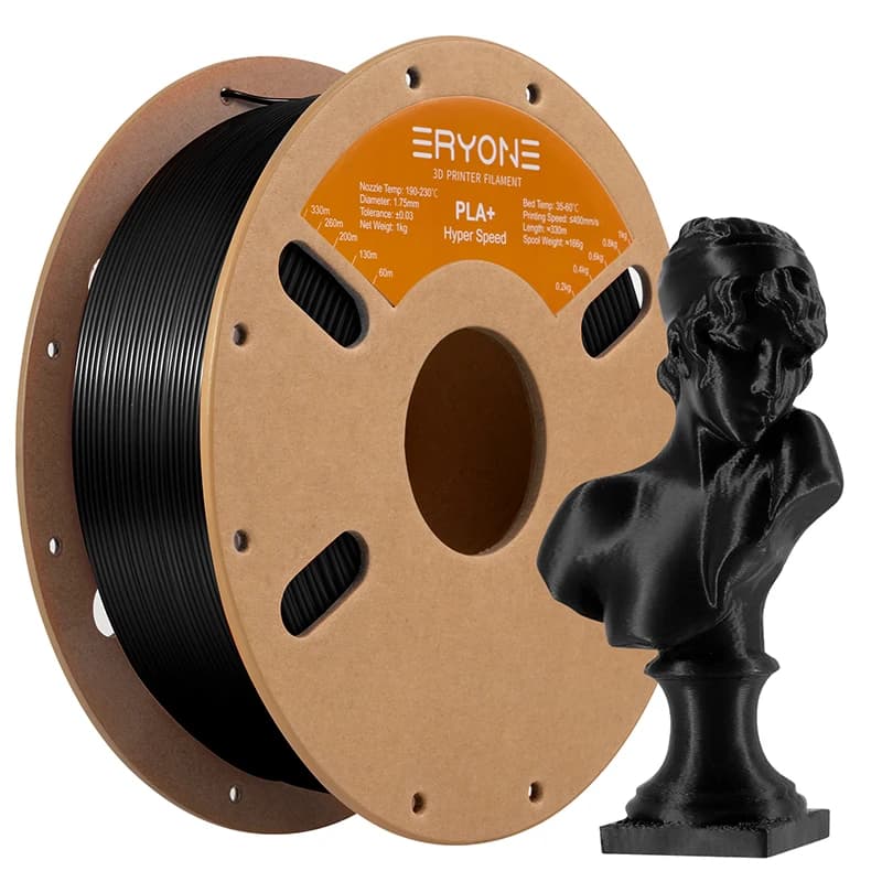 ERYONE 1KG Hyper Speed PLA+ Filamento Stampa 3D 1,75mm, multicolore disponibile, filamento pla plus, 1KG/bobina