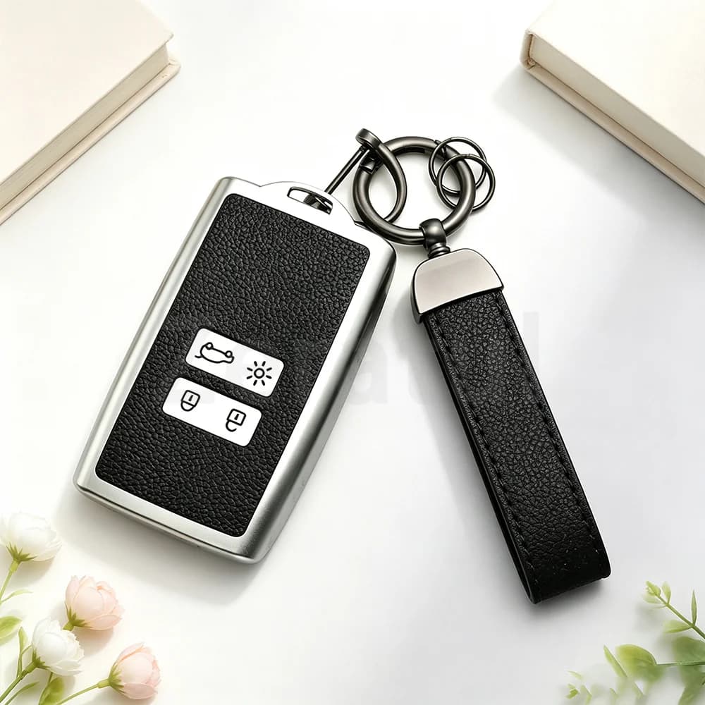 Soft TPU Car Key Cover For Renault Captur Koleos Kadjar Zoe Arkana Espace Clio Megane Grand Scenic Sandero Dacia Duster Card