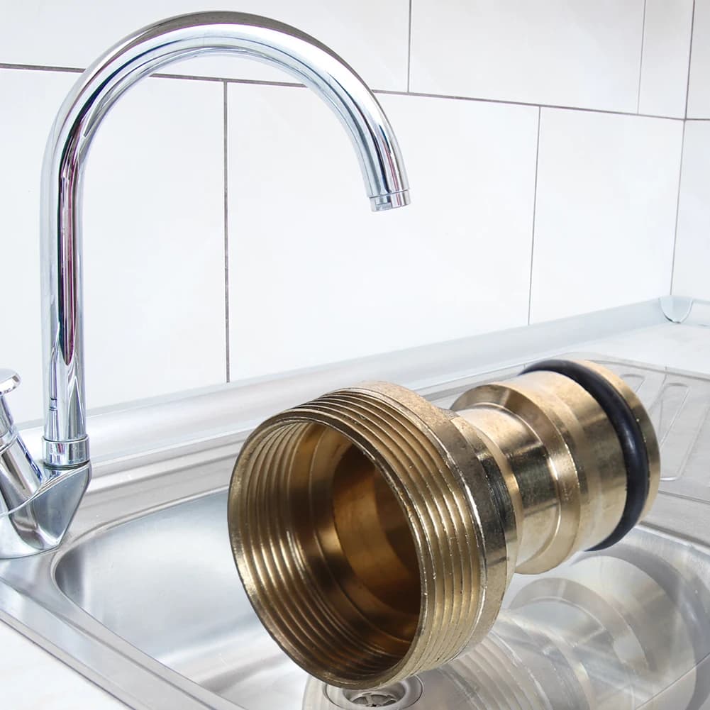 Kitchen Taps Connector Conversion Irrigation Taps Connector Reusable Solid Portable Multi-function Interface Accessories