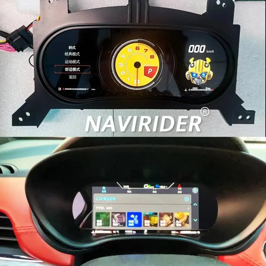 N 12.3'' Digital Cluster For Chevrolet Malibu Eighth Generation 2015-2018 Virtual Cockpit Speed Meter Dash Display Instrument