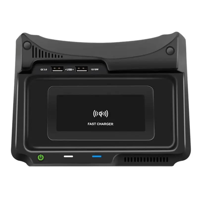 A65P-15W Custodia per telefono con ricarica rapida wireless QI per auto, supporto per telefono, ricambi per Honda CRV 2017-2020