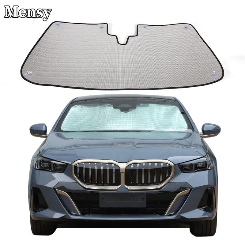 Parabrezza per auto Parasole per BMW Serie 5 G60 2024 2025 Parasole riflettente Interni auto Parasole protettivo Accessori