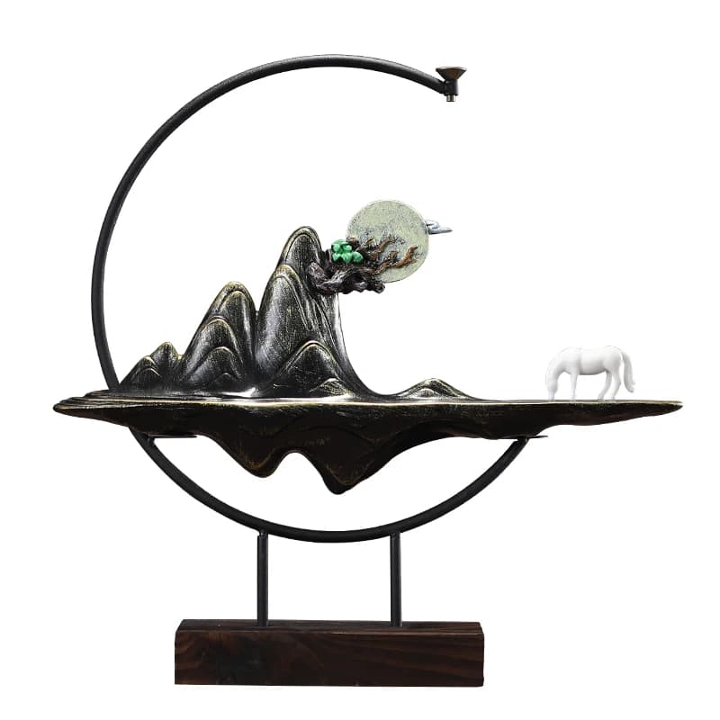 Reflux burners Waterfall Fire incense Fume Creative Aromatherapy Decoration incense House