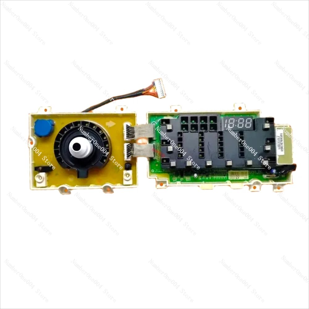 Utilizzato per la scheda computer della lavatrice a tamburo LG EBR805749 Scheda manopola del tabellone, un set