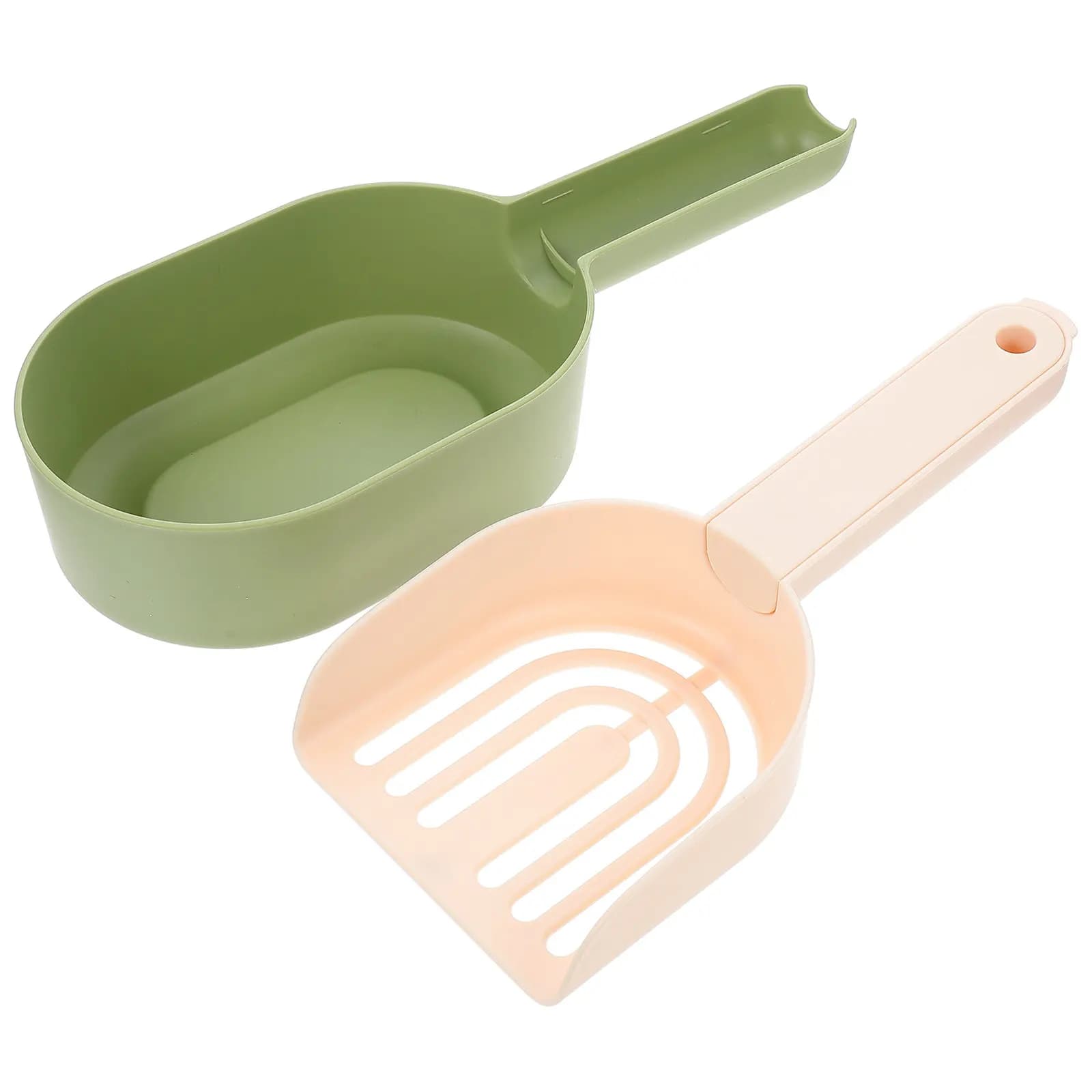Set di 1 Paletta per Lettiera per Gatti, Robusta in Plastica, Multifunzionale, Portatile, Accessorio per la Pulizia della Lettiera, Accessorio Domestico per Animali