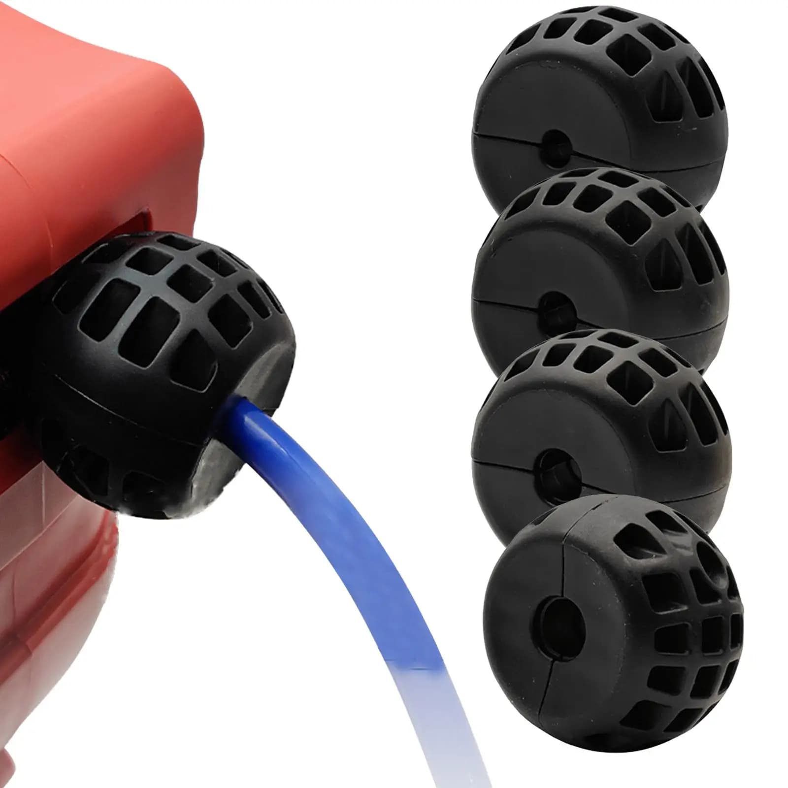 Fermo per Cavo Verricello Resistente, Salvacavo per Prevenire il Tiramento, Sfera di Posizionamento per Accessori Veicoli UTV ATV