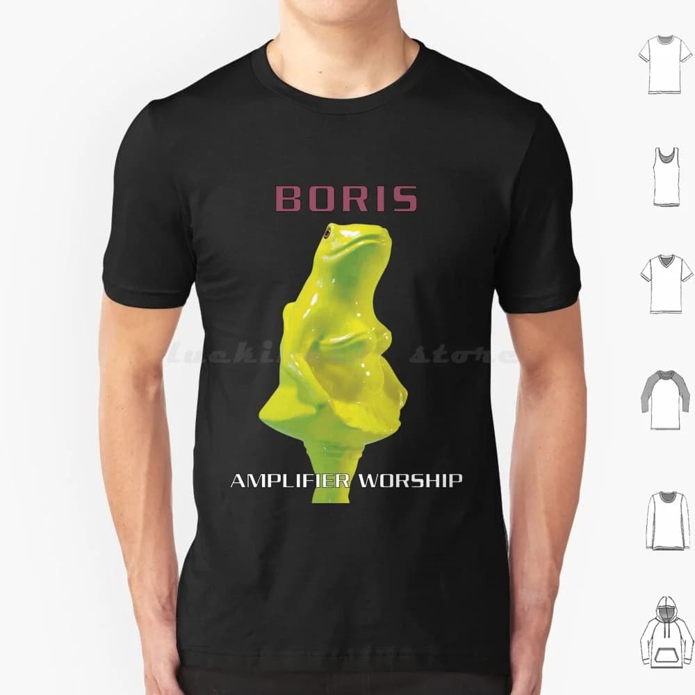 T-shirt in cotone Boris-Amplifier Worship-Drone-Stoner Metal per uomo e donna, stampa fai da te, Sunn Or Sunn Amplifier Boris Japan Akuma No Uta
