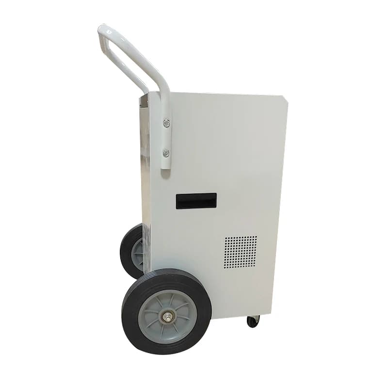 Deumidificatore Commerciale Canalizzato per Piscine 50L, Deumidificatore Elettrico ad Alta Efficienza con Rotore Personalizzabile
