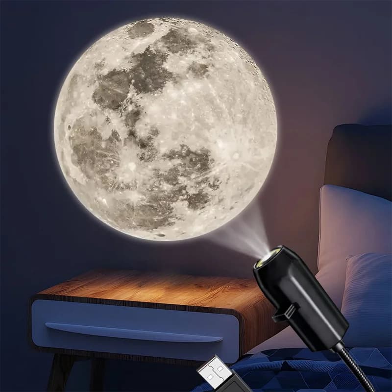 Lampada da proiezione con teschio 1+3 Design con motivo commutabile Luce notturna a led adatta per la decorazione del soffitto della parete della stanza Regalo di Halloween
