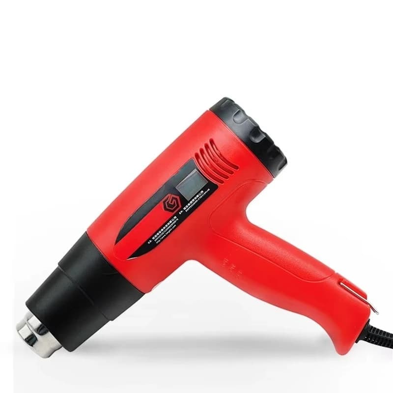 Pistola termica termoretraibile a doppia temperatura elettronica industriale portatile con controllo regolabile