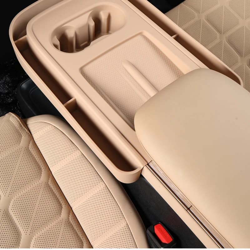 Wireless Filling Panel Silicone Bearing for Chery EXEED Sterra ET Central Control Storage Box Water Cup Supply Modified Tools