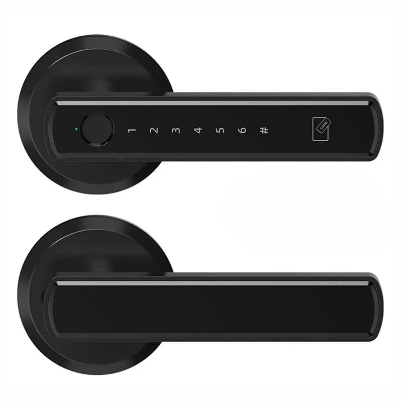 Viladepot Fingerprint Door Lock Smart Lock App Controlled Electronic Touchscreen Keypad Passcode Unlocks