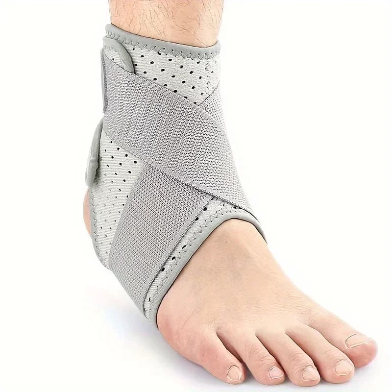 Tutore per distorsione della caviglia Tutore di supporto per caviglia con stabilizzatori laterali per uomo Donna Stabilizzatore per stecca per caviglia