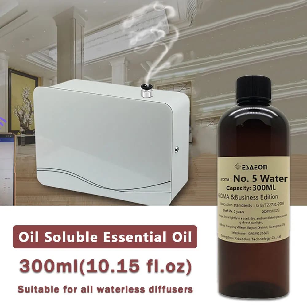 ESAEON 300ml Ice Age Essential Oil Diffuser Supplement Liquid-To Reed Diffuser & Car Aroma Machine & Automatic Fragrance Sprayer