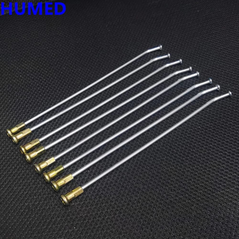 36Pcs Motorcycle Spokes 9G Diameter 3.5mm For Motocross Dirt Pit Bike Electric Bicycle Child Bike Wheel Rims