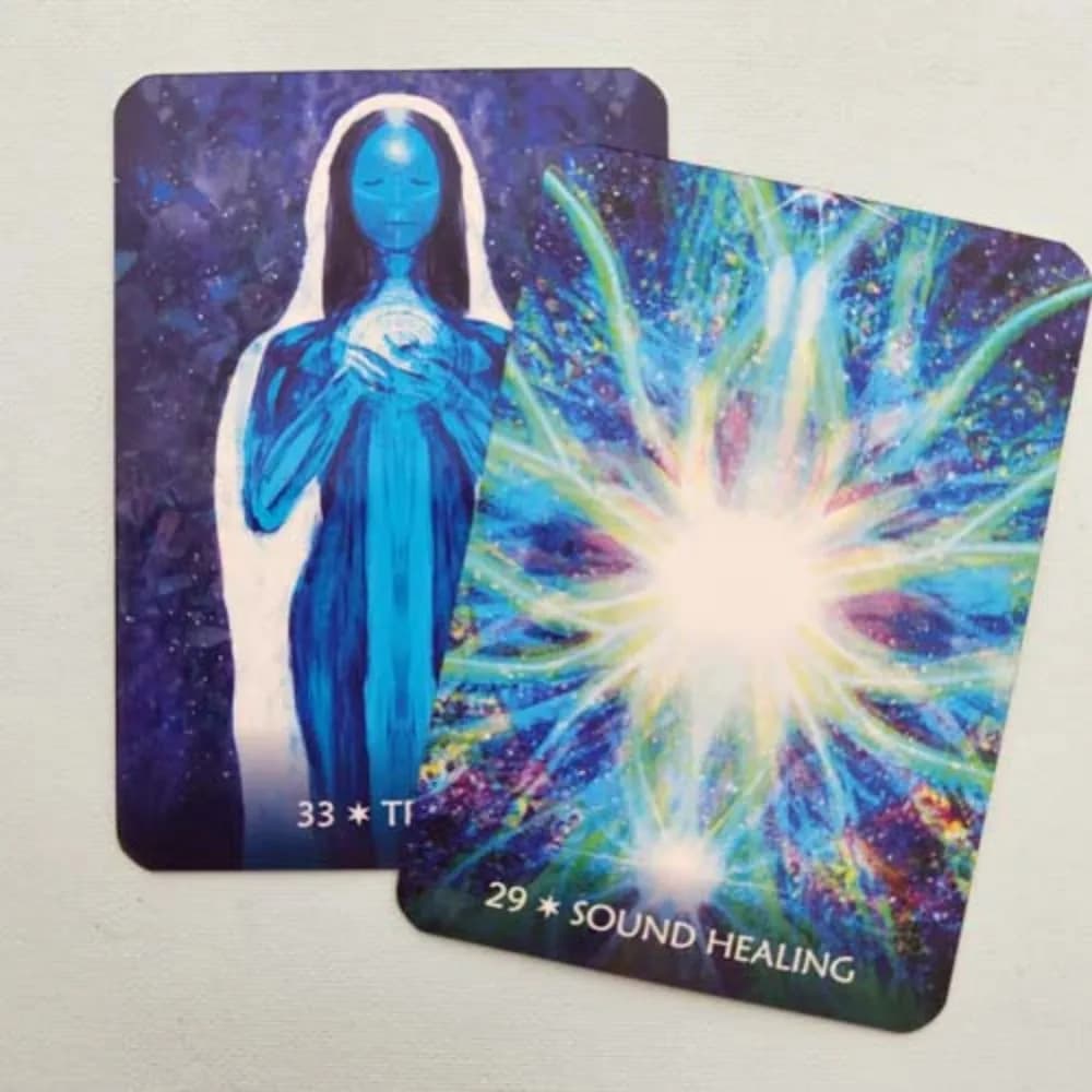 10.4x7.3cm Avatar Oracle 36 pezzi di carte per alchimia interna