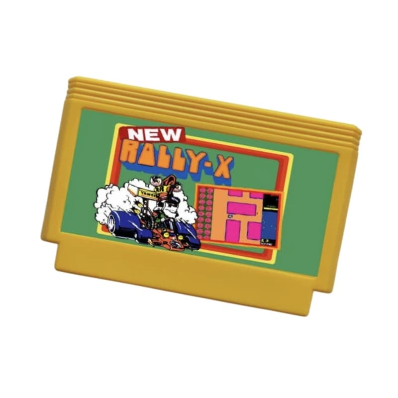 Nuova cartuccia di gioco Rally-X per scheda di videogiochi FC Console 60pin