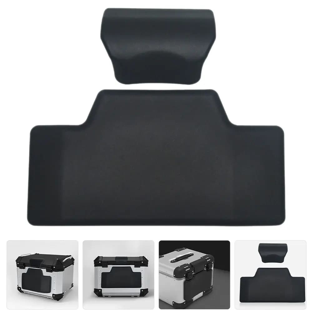 2 Pezzi Cuscino Ergonomico per Bauletto Moto, Supporto Lombare per Comfort, Viaggi a Lunga Distanza, Riutilizzabile per Motociclisti
