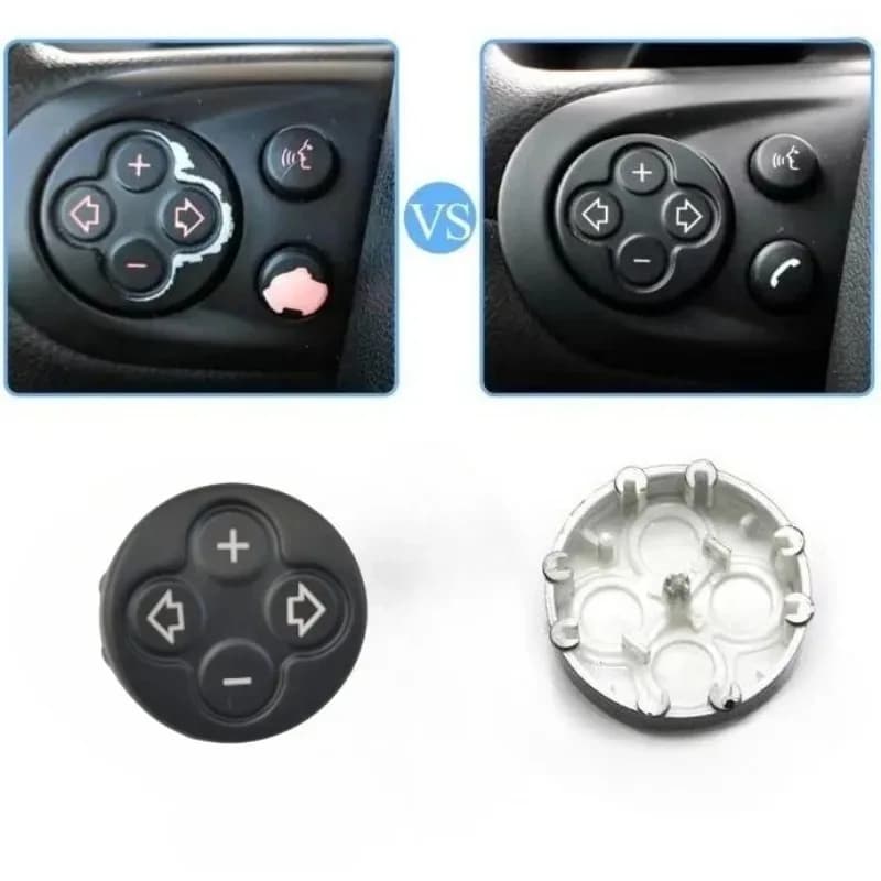 Copertura per Pulsanti Volume e Cruise Control sul Volante Multifunzione per BMW MINI Cooper R55 R56-R61 2007-2014