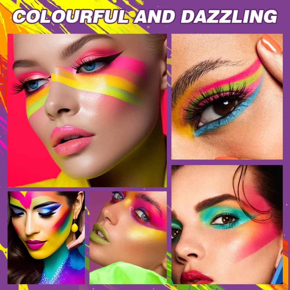 Body & Face Paint Stick Washable Highly Pigmented Blendable Cream Makeup for Halloween Festival Cosplay Party