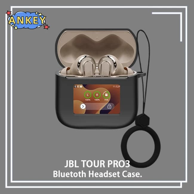 Case for JBL Tour Pro3 Protective Case Anti-Silicone Soft Silicone Auxiliary Bluetooth Wireless Transport