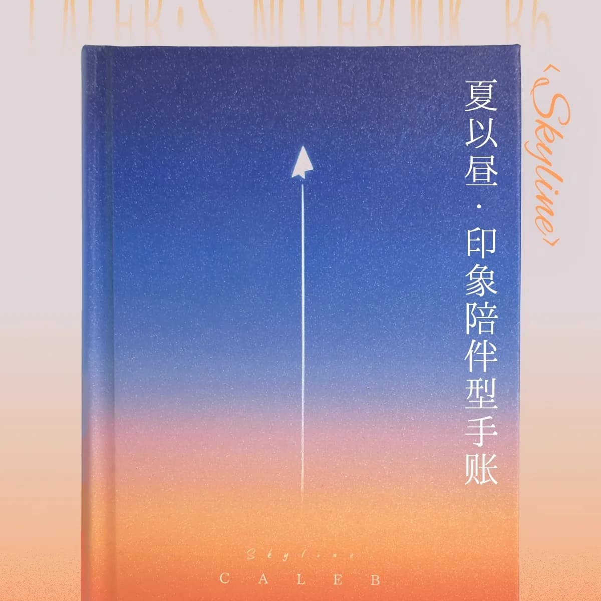 Anime Love and Deepspace Caleb Cosplay aereo Scrapbook Cartoon Planner Notebook Jotter Workbook Fai da te Decorare Libro Regalo di Natale