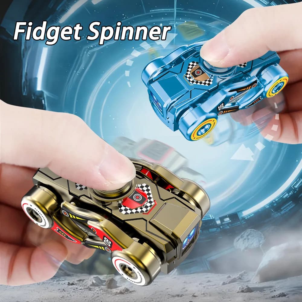 Transforming Robot Dog Fidget Spinner 360 Rotating Deformable Robot Stress Relief Toy Adult Sensory Toys Birthday Gift