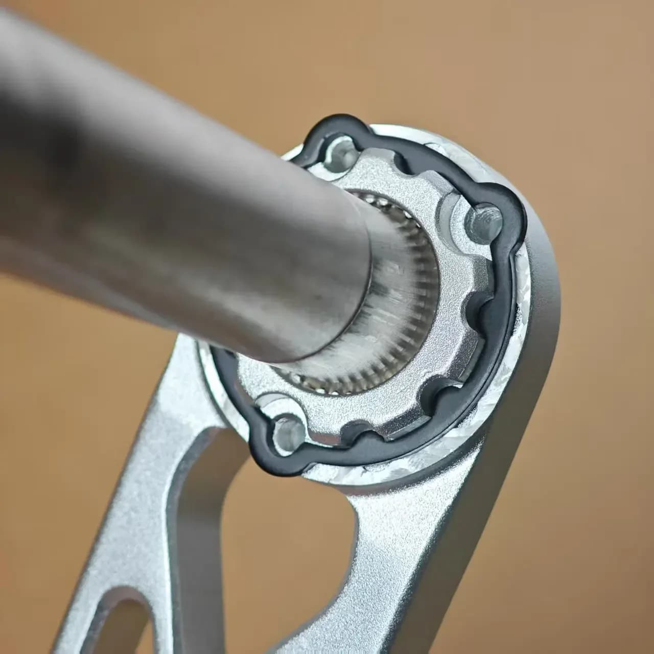 Rondella guarnitura in lega di alluminio 7075-T6, spessore 2 mm, adatta per manovella SRAM a 3 pin, regolazione offset ruota dentata, parti di biciclette