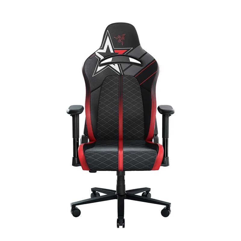 Sedia da gioco moderna in pelle nera, sedia da gioco ergonomica, sedia per computer da ufficio, rimovibile, regolabile, reclinabile