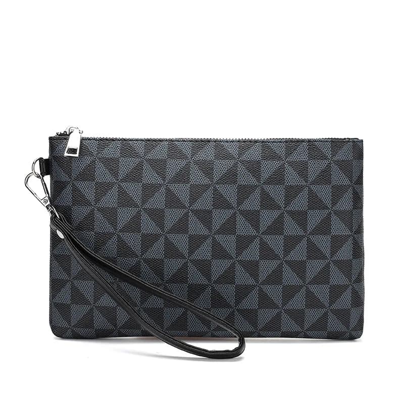 Luxury Design Soft PU Leather Men Clutch Bag Durable Business Men Cardholder Case Fashion Casual Male Money Handbag Day Clutch