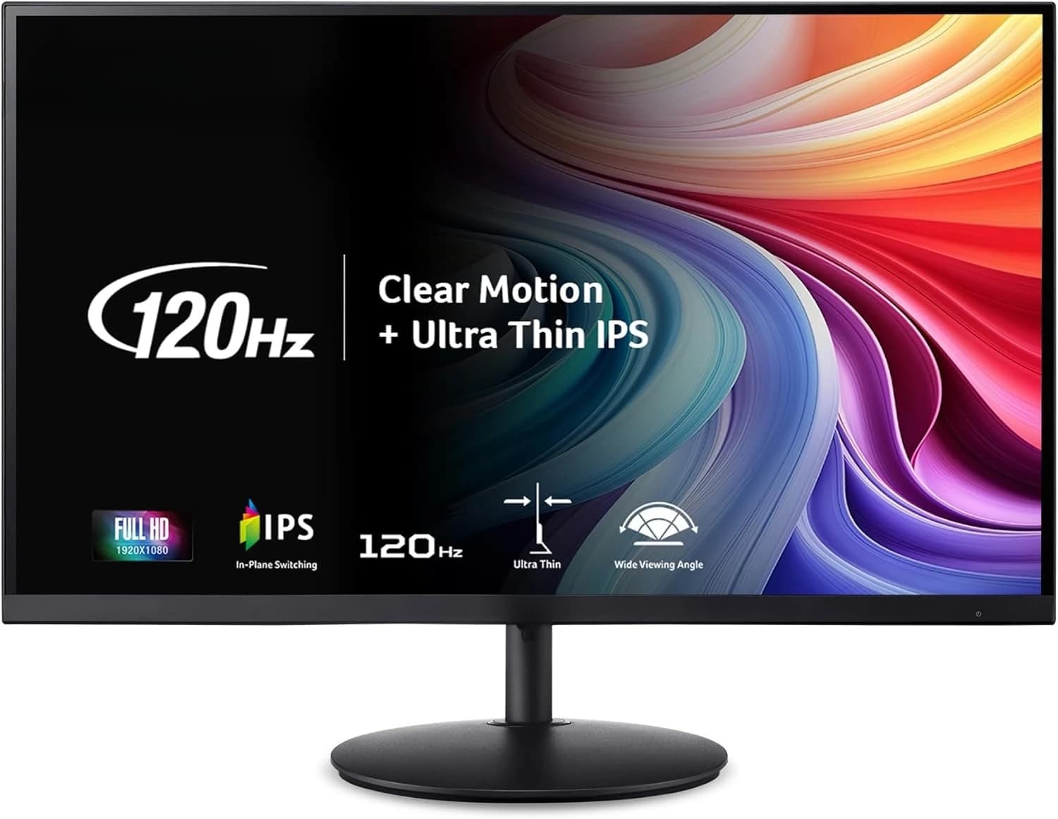Monitor from Gaming Ultra-Sottile 23,8 Inch IPS Full HD 1080p 120Hz 1ms AMD FreeSync with Adjustable Support HDMI VGA Shipping USA