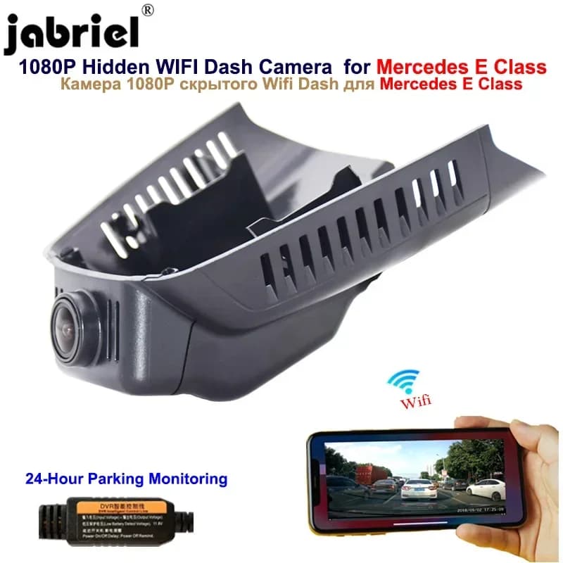 Jabriel Auto Wifi 1080P Dash camera auto dvr per Mercedes benz E180 E200 E250 E260 E300 w211 w212 GLK260 GLK300 GLK350 x204