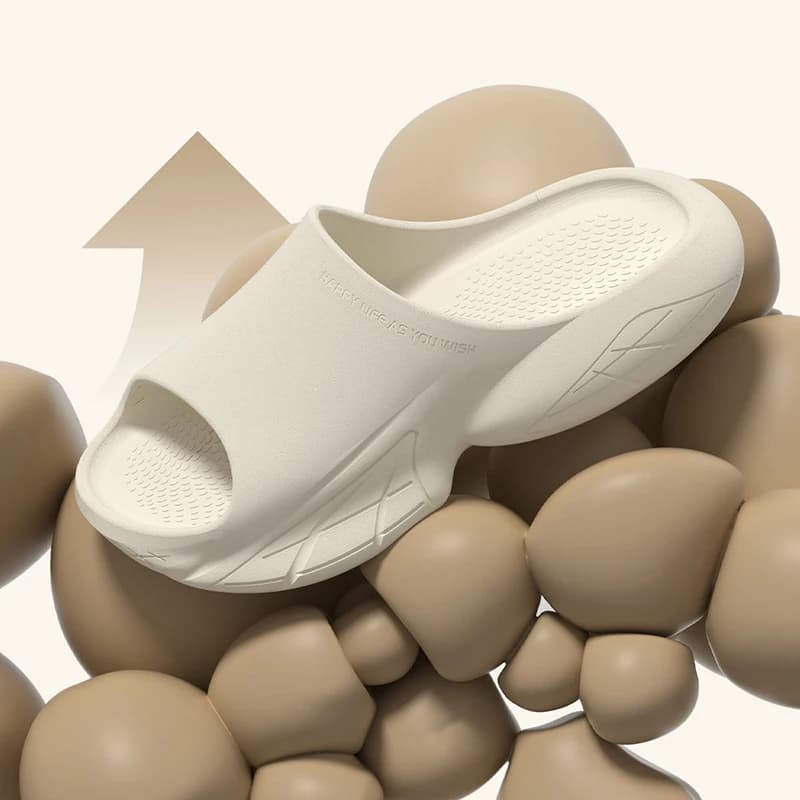 Platform Slippers Men Home Coconut Summer Luxury Designer Shoes Brand Sandals Indoor Outdoor Beach Slides Couple Soft Non-Slip