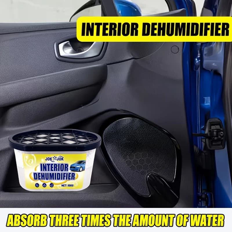 Assorbitore di umidità della scatola del deumidificatore, eliminatore di odori antiappannamento dell'asciugatrice deumidificante, deumidificatore per interni auto