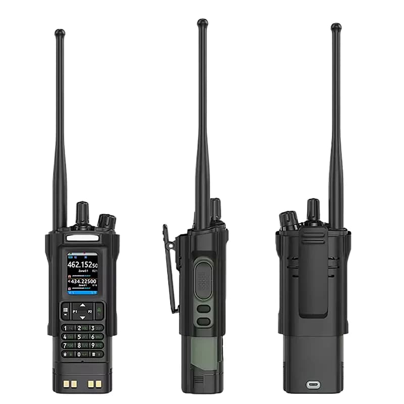 Per DM32 Radioamatore bidirezionale Originale UV-32 DM-32 Walkie Talkie Clip da cintura Hoster Custodia UV32 Fondina da cintura Custodia da cintura