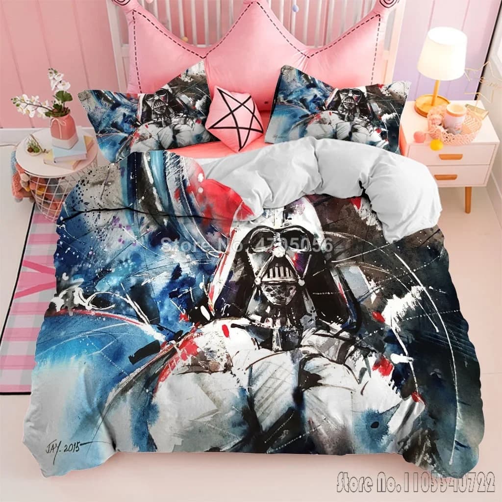 2026 Anime Black Warrior Gengar 3D Stampato Set di biancheria da letto per bambini Set copripiumino per bambini Biancheria da letto Twin Single King Bambini Regalo per adulti