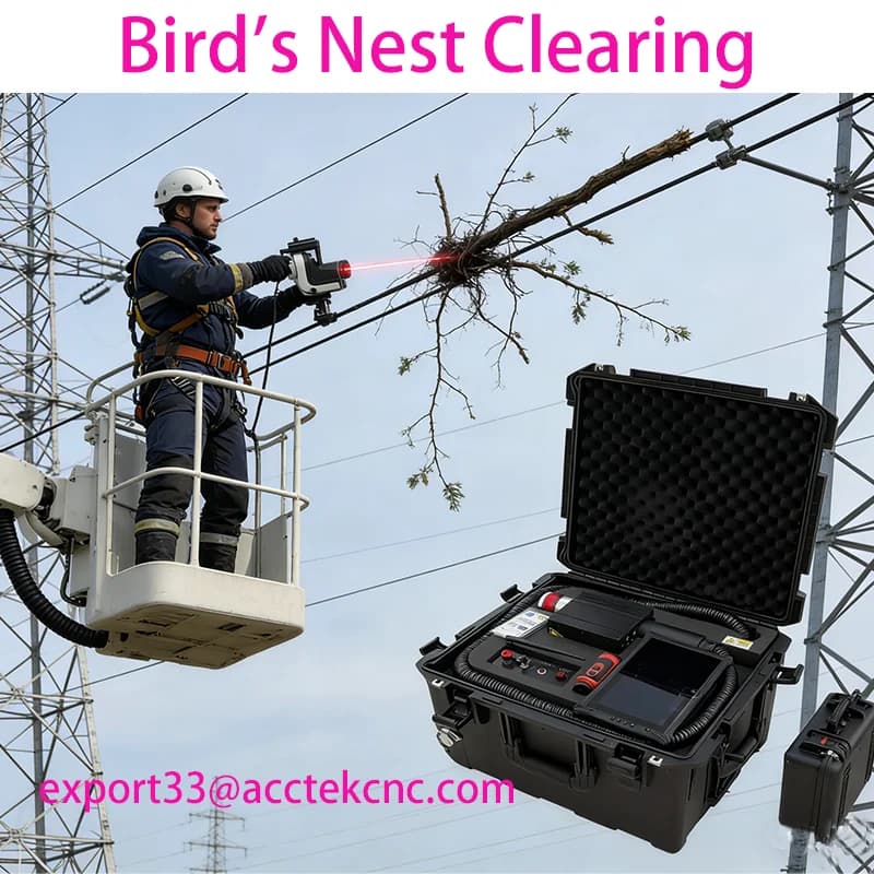 Factory 500w 1000W 2000w Laser Obstacle Cutting Machine For Tree Cleaning Machine Focused