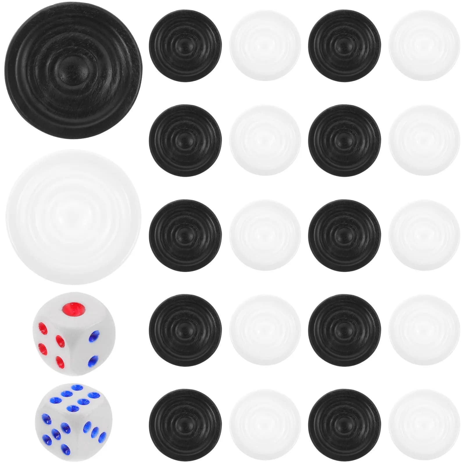 backgammon pieces plastic backgammon pieces backgammon pieces replacement backgammon game pieces board game pieces