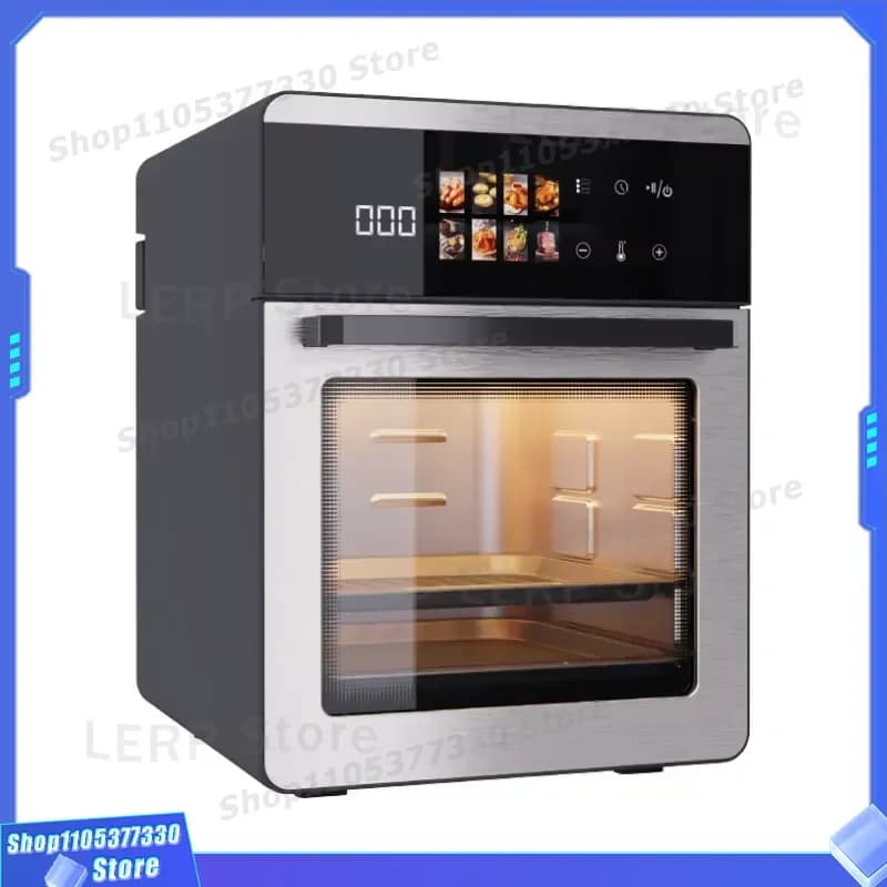 Modern 20L Electric Air Fryer Large Capacity Square Household Multi Function All In One Cooking Machine For Kitchen Appliance