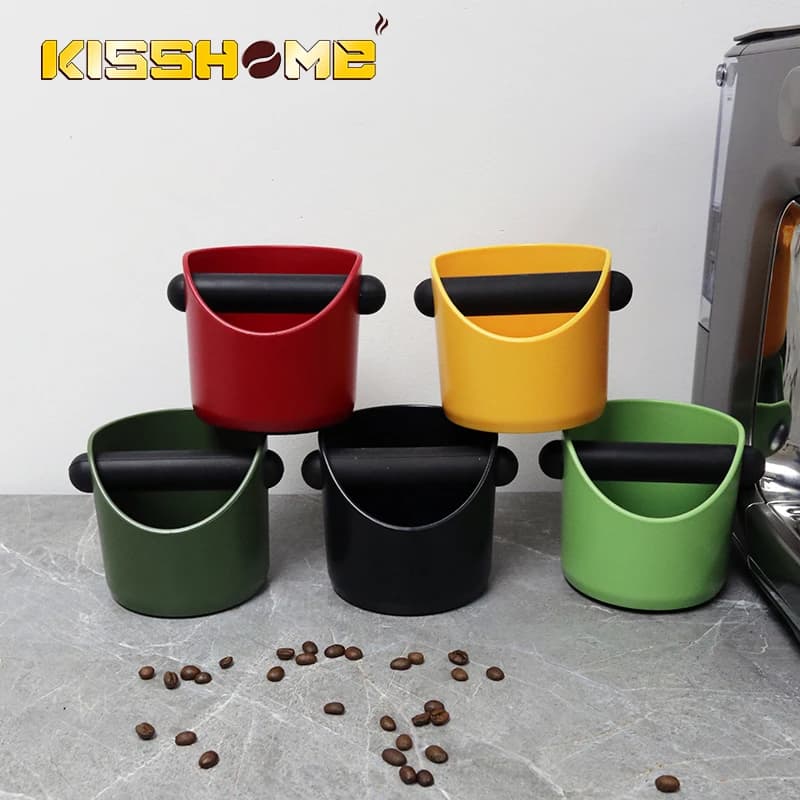 Busta per caffè Antiscivolo Shock-Absorbente Contenitore per fondi di caffè espresso Dump Waste Bin Strumenti professionali per accessori per baristi domestici