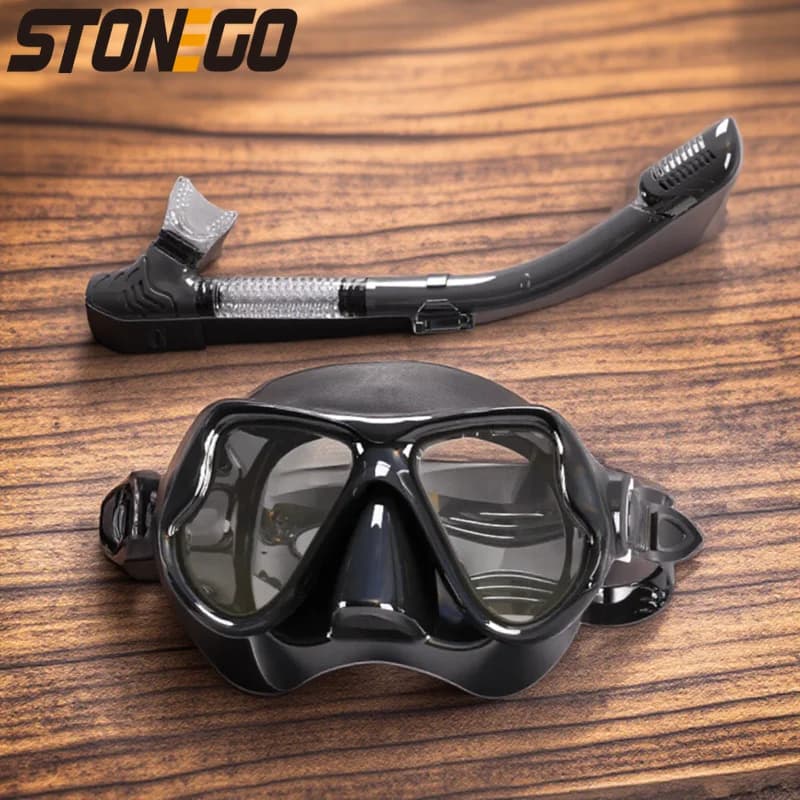 Underwater Mask Snorkeling Set Silicone Glasses Soft for Adults Montatura Grande Uomo Woman Underwater Swimming Equipment