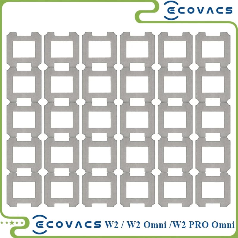 Fit For Ecovacs ( WINBOT W2 OMNI / W2 PRO / W2 PRO OMNI ) Vacuum Parts Replacement Mop Cloth Mop Pad Accessories Kit