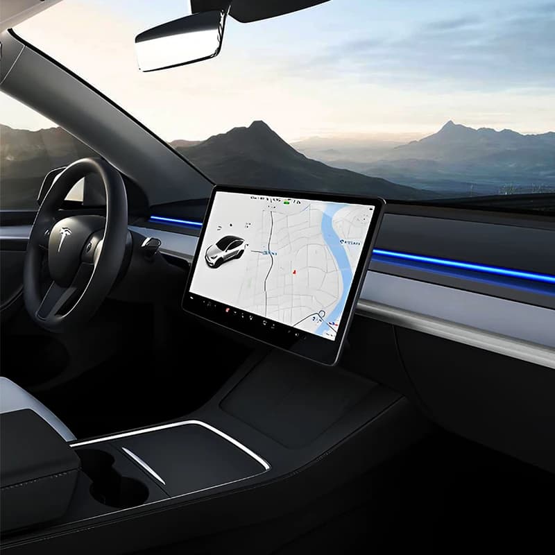Smart Air Vent Ambient Light System BSD Blind Spot Monitorin System for Tesla New Y Juniper Model 3 Highland Model 3 Y 2021+