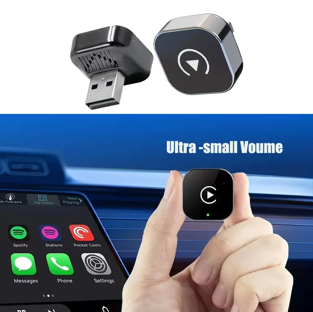 Chiavetta USB 2in1 Wireless Carplay per Connessione a Sistemi Auto