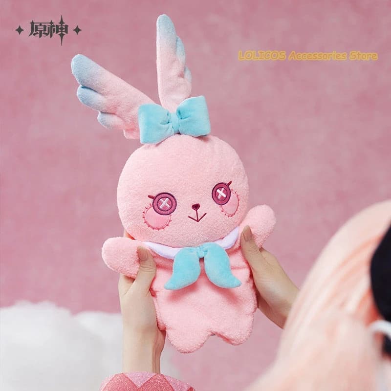 MIHOYO Anime Doujin Genshin Impact Originale Linnea Lumi Cuscino a forma di pupazzo Modello Ornamentale Costume Cosplay Linnea Regalo di Compleanno