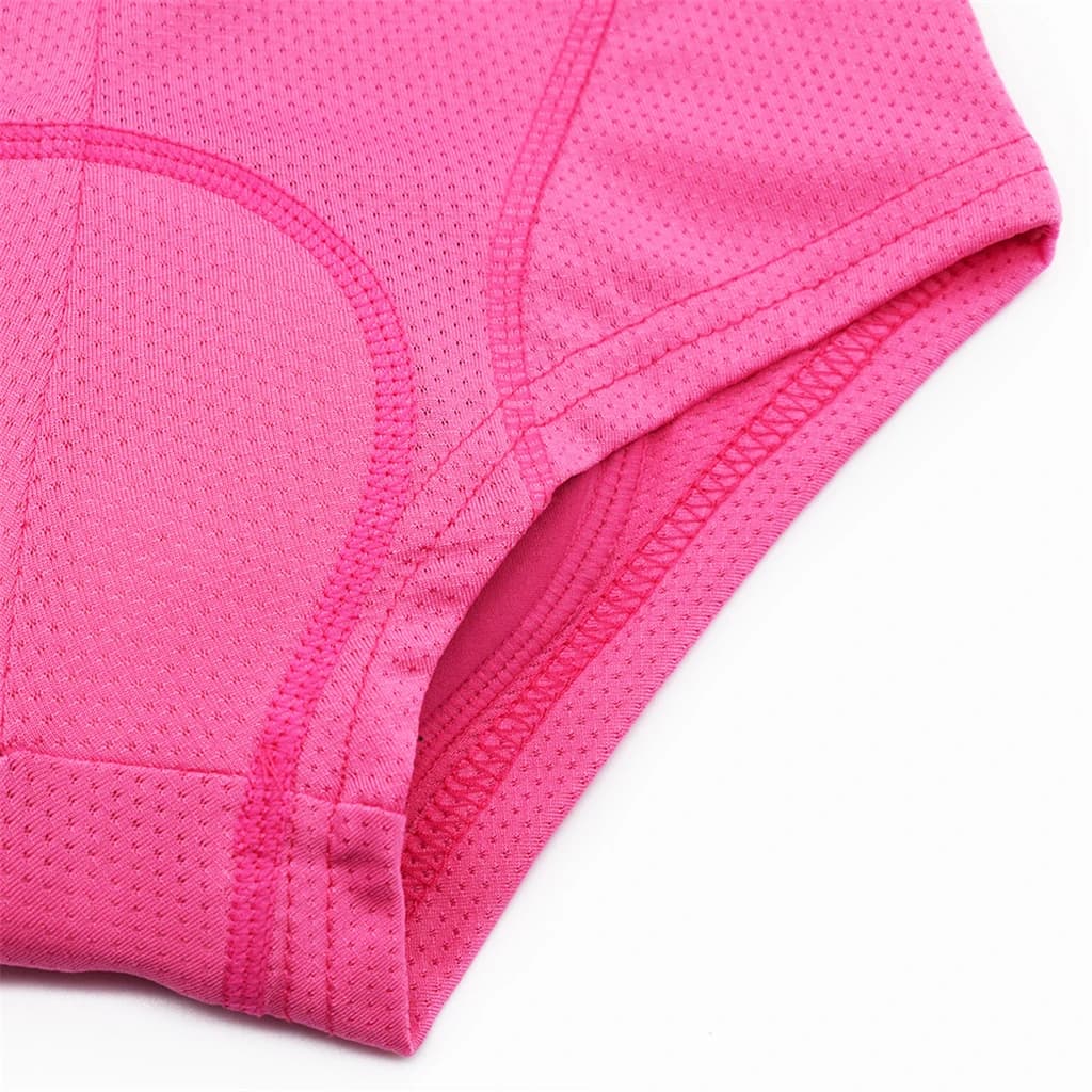 Pantaloncini Imbottiti in Gel per Ciclismo da Donna, Traspiranti e ad Asciugatura Rapida, per Mountain Bike e Passeggiate