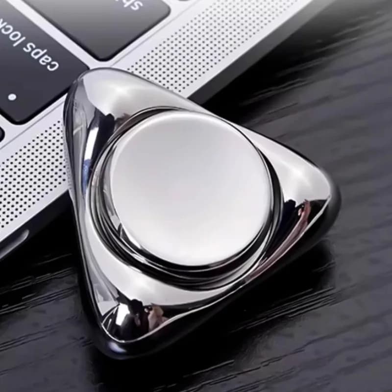 Miglior Mini Fidget Spinner Mano in metallo Goccia d'acqua Punta delle dita Trottola Punta superiore EDC Alleviare i giocattoli da scrivania antistress