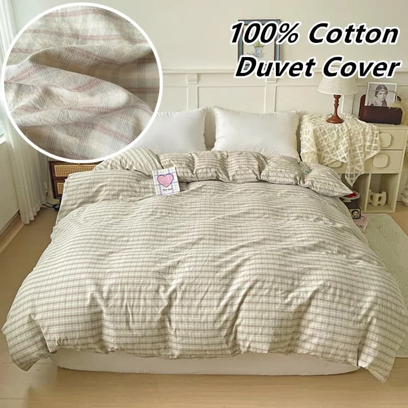 1pc Copripiumino stampato Copripiumino traspirante 100% cotone Copripiumino Adulti Camera dei bambini Biancheria da letto housse de couette Copriletto