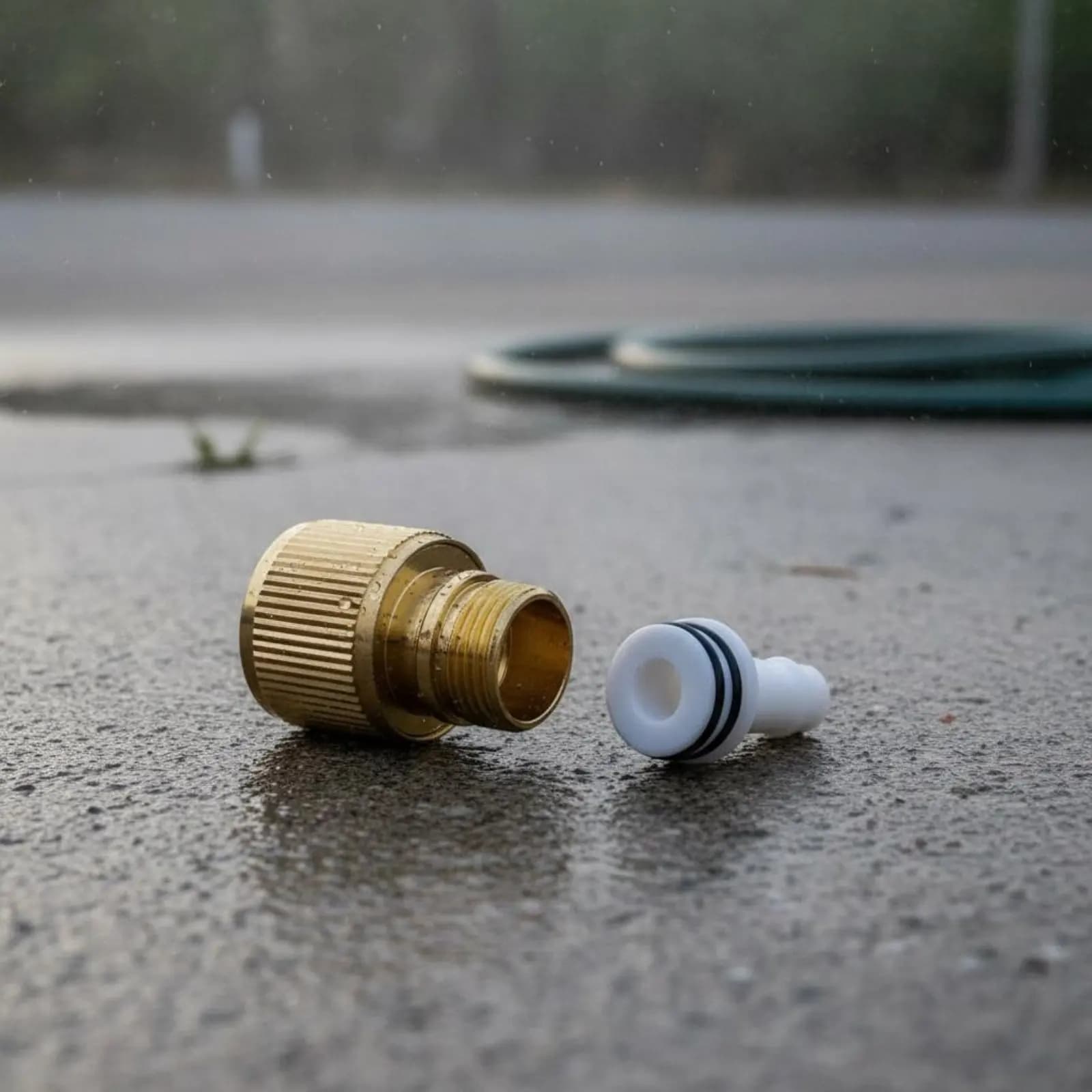 Connettore rapido per tubo da giardino, 2 pezzi, adattatore rapido in metallo di lunga durata, connettore maschio per tubo, hardware facile da installare