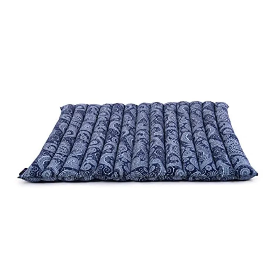 Zabuton Seating Cushion Square Floor Seat for Meditation Exercises Light Yoga Mat Filled with Kapok